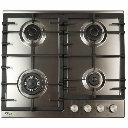 Встраиваемая газовая панель Oasis P-MNRT нержавеющая сталь 2397300₽