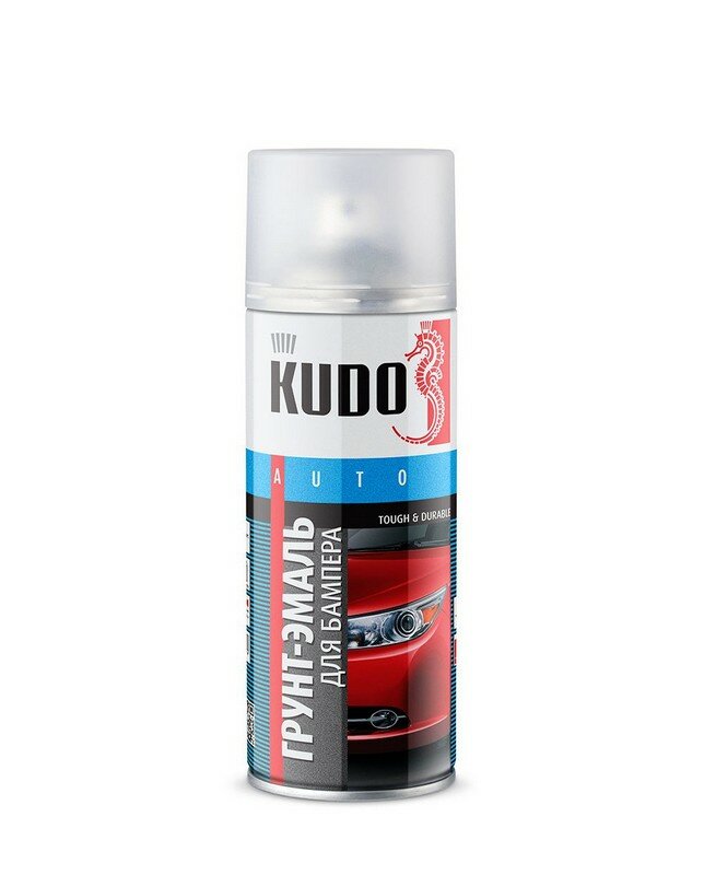 Краска-спрей KUDO для бампера черная 400мл