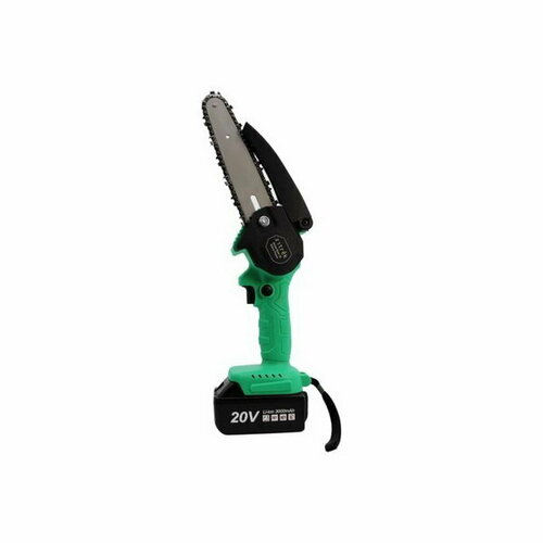 пила цепная аккумуляторная greensaw 20 pro 20 в 2х4 ач li ion шина 30 см 15 м с Пила цепная GreenSaw 20, аккумуляторная, 2 АКБ 3/1.5 Ач, Li-ion, 20 В, ЗУ