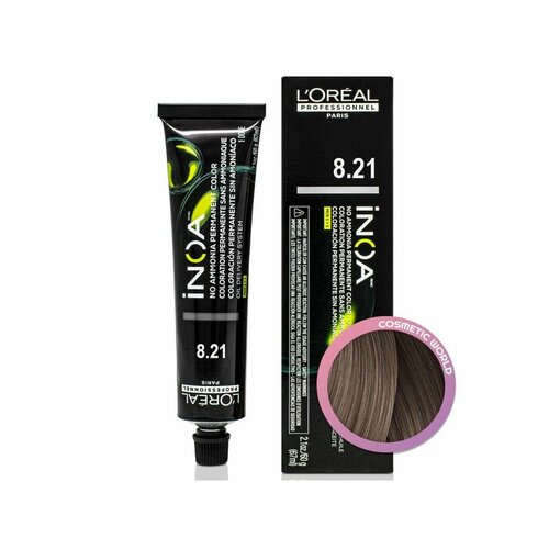 Loreal INOA 8.21 - Краска Иноа 60 мл