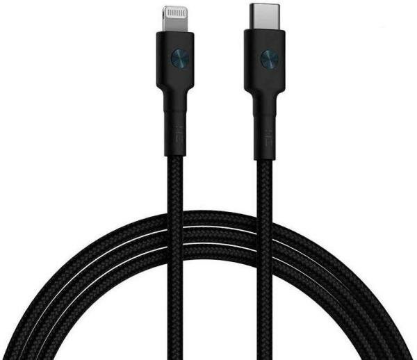 Кабель Lightning USB Type C 1м Xiaomi AL873K круглый черный