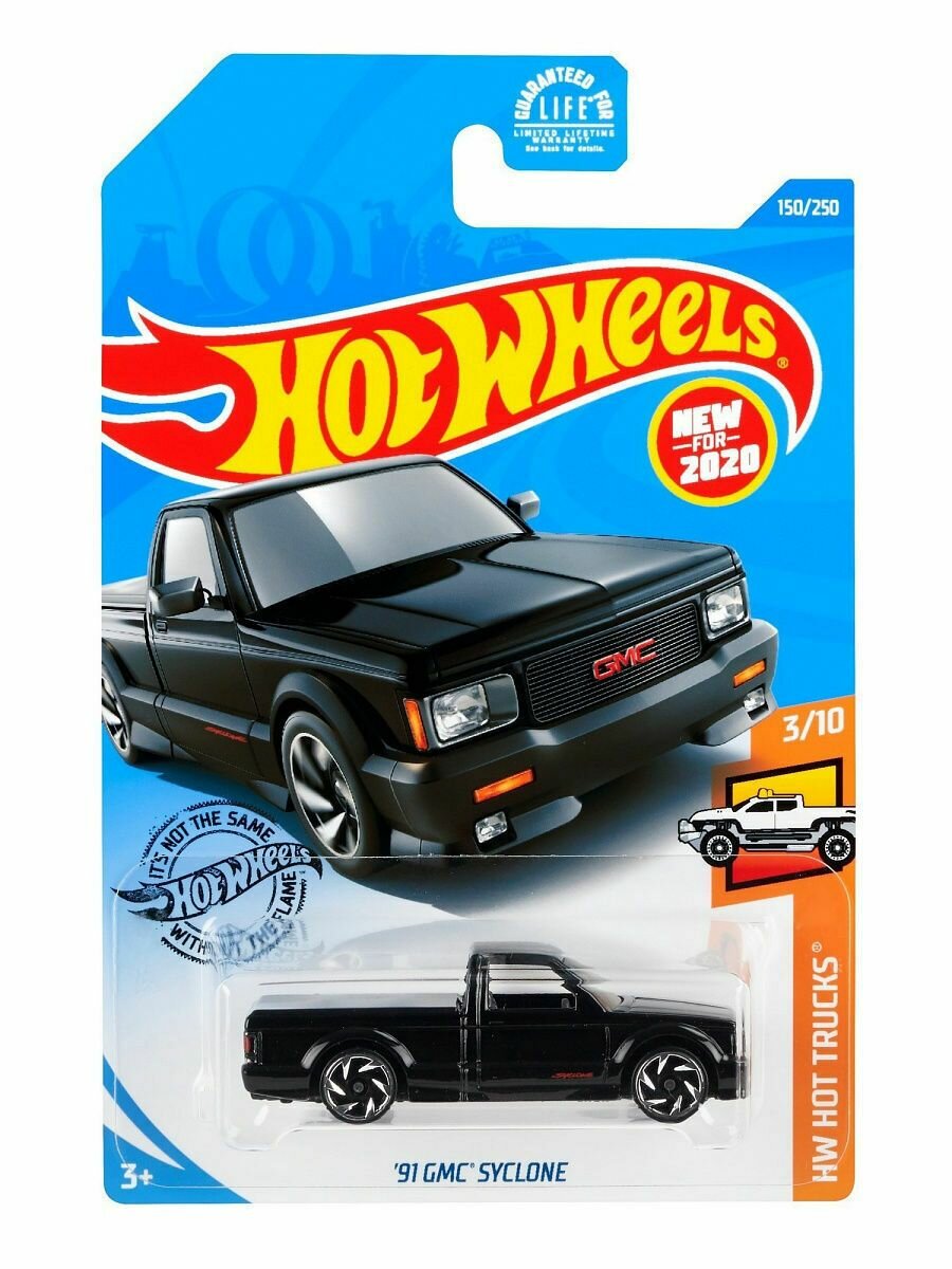 Hot Wheels '91 GMC SYCLONE Циклон 150/250 HW Hot Trucks 3/10 Mattel 2020