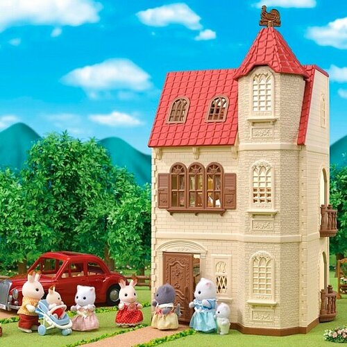 Sylvanian Families Сильваниан Фэмилис Sylvanian Families Набор Трехэтажный дом с флюгером 5400 с 3 лет