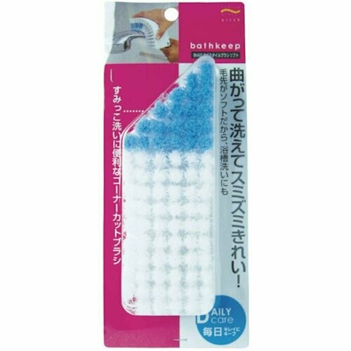 AISEN KOUGYOU BX BATH CLEANER Гибкая щётка для чистки ванн, раковин, унитазов с усеченным краем, 1 штука