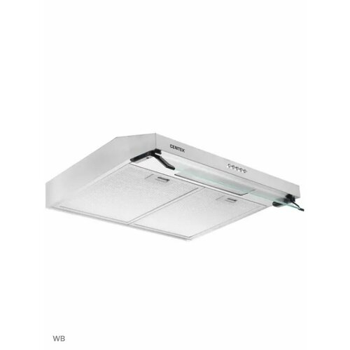 Вытяжка Centek CT-1800-60 SS сталь ширина 60 см 350 м3час 82 Вт 3 скорости диаметр 120мм 807100₽