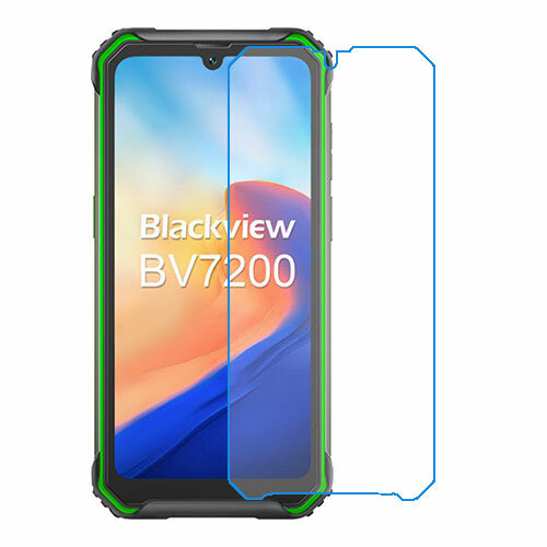 Blackview BV7200 защитный экран из нано стекла 9H одна штука скрин Мобайл