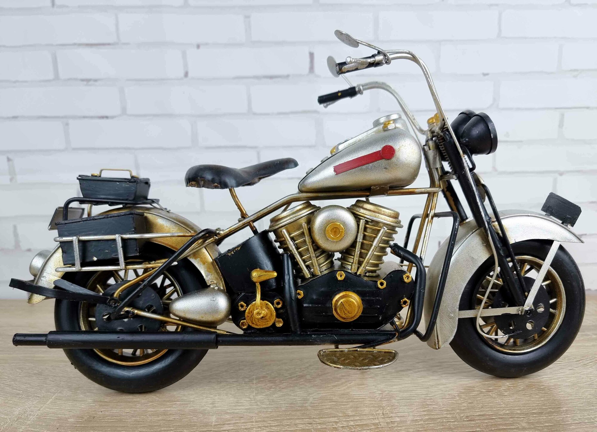 Коллекционная модель мотоцикла металл 41х16х21см Art 2344