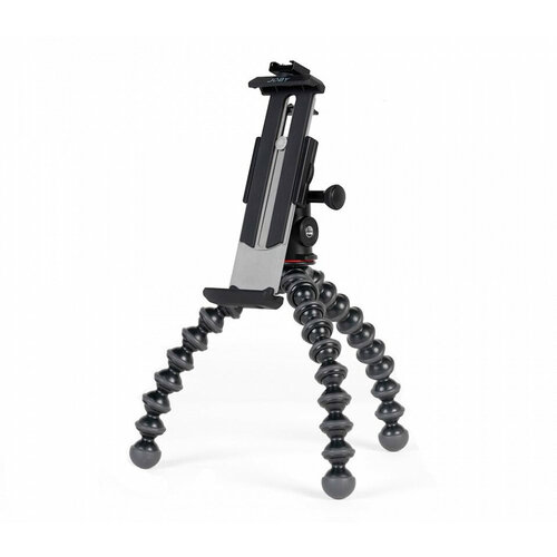 Штатив JOBY GripTight PRO 2 Mount, с держателем для планшета, черный/серый штатив монопод joby griptight pro telepod телескопический с держателем для смартфона и пультом