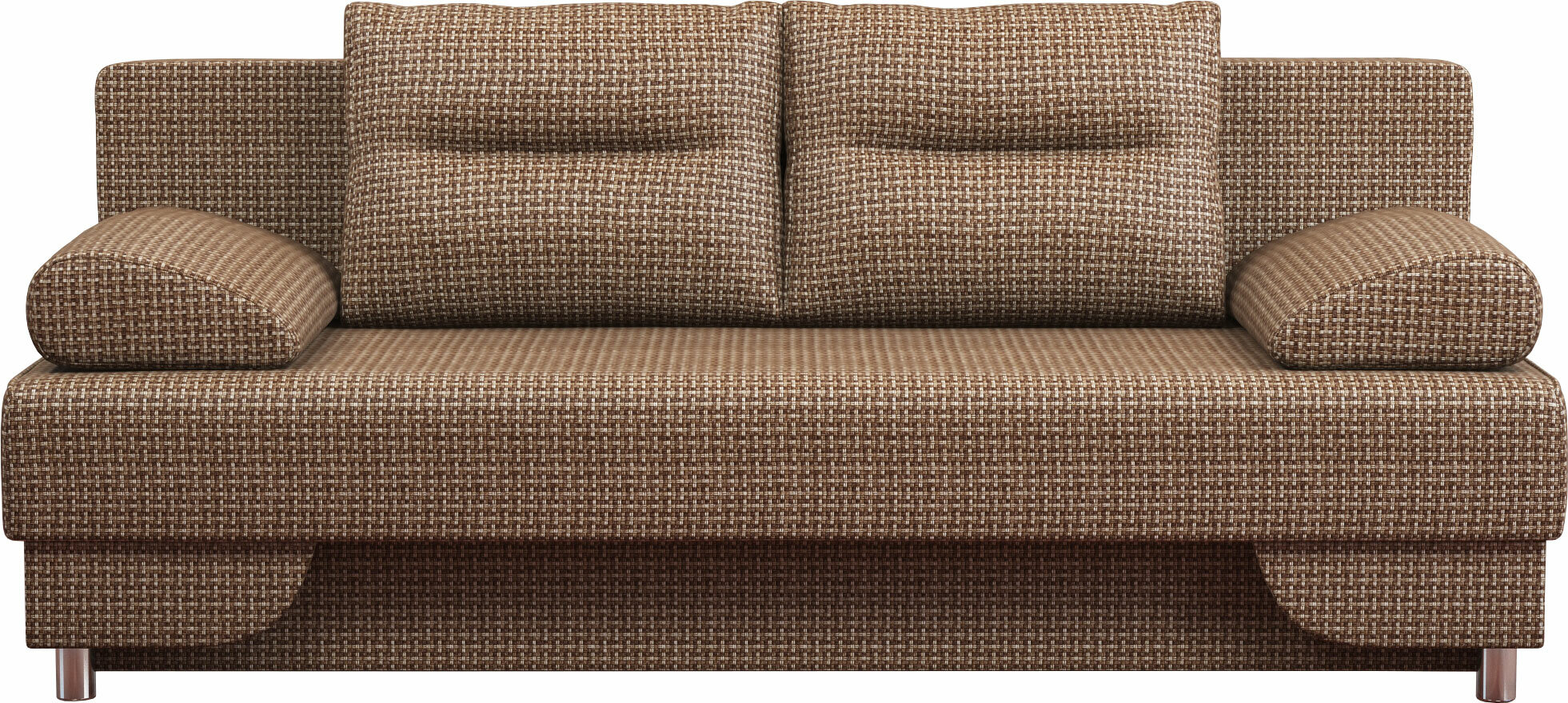 фото Диван еврокнижка Lebem Наташа БП (Lebem) А8 рогожка коричневая