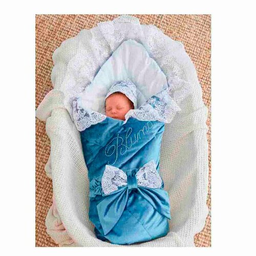 Luxury Baby Конверт-одеяло на выписку Блюмарим Luxury Baby РП-0048-8