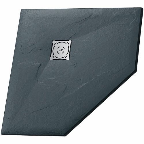 Душевой поддон из искусственного камня RGW Stone Tray ST/T-G 80x80 16155088-02 Графит rgw душевой поддон rgw st 0129g 90x120