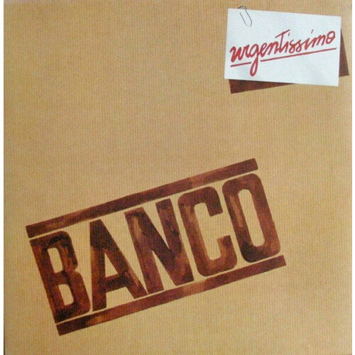 Banco Del Mutuo Soccorso Виниловая пластинка Banco Del Mutuo Soccorso Urgentissimo sony music banco del mutuo soccorso banco del mutuo soccorso limited edition coloured vinyl lp