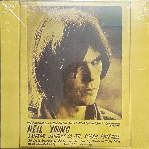 young neil виниловая пластинка young neil hitchhiker Young Neil Виниловая пластинка Young Neil Royce Hall 1971