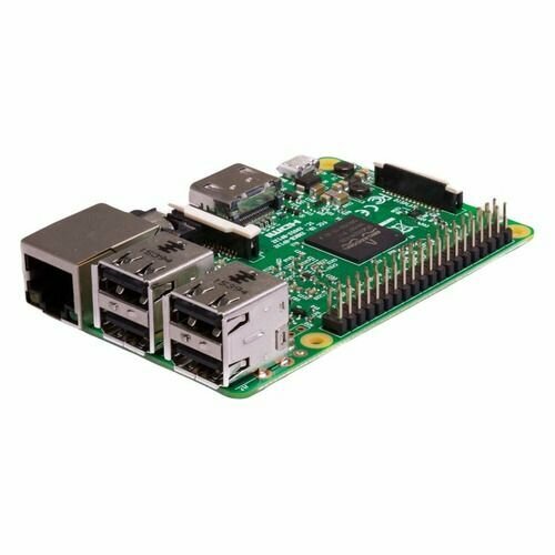 Мини ПК RASPBERRY Pi 3 Model B, LPDDR2 1ГБ, noOS, с картридером [ra432]