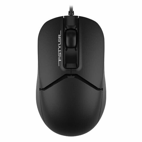 Мышь A4Tech Fstyler FM12T черный оптическая 1200dpi USB для ноутбука 3but 186000₽