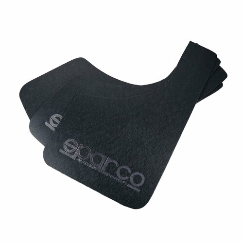 Брызговик универсальный черный Sparco 22х31см AZARD 4шт 837₽