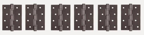 Изображение товара Петля универсальная Fuaro IN4400U GR 100x75x2,5 (комплект 6 штук)
