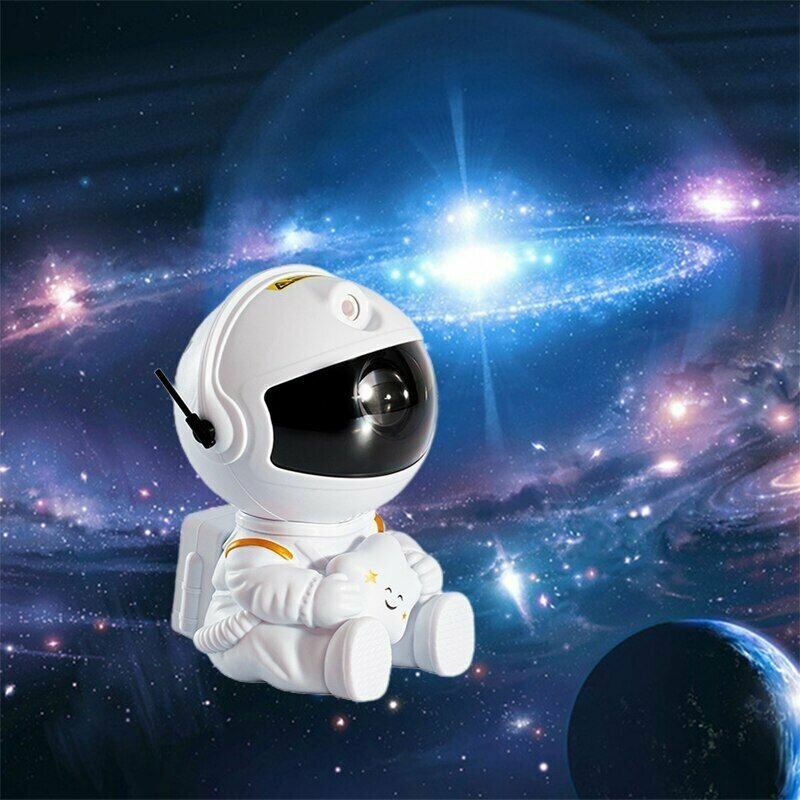Лазерный ночник-проектор звёздного неба Астронавт Звездный - фотография № 5