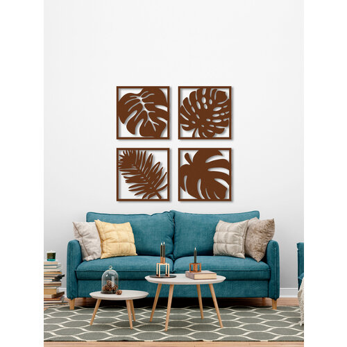 Декоротивное деревянное панно большое 