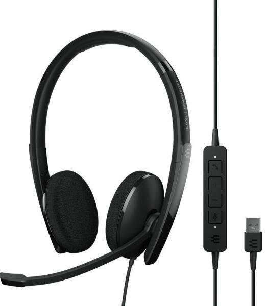 Гарнитура Sennheiser ADAPT 160 USB II черный (1000915)