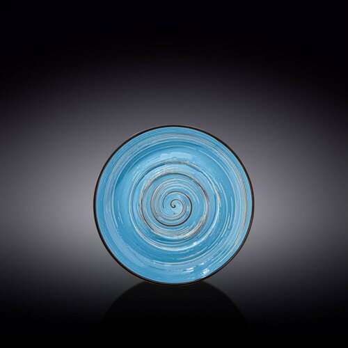 Блюдце Spiral Blue 16 см. Wilmax
