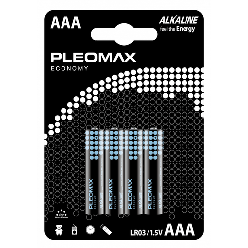 PLEOMAX Батарейка PLEOMAX Pleomax LR03-4BL Economy