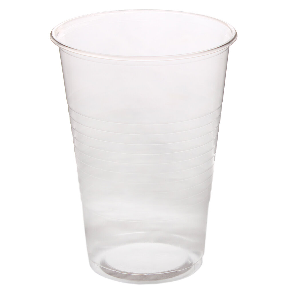 Одноразовый стакан Юпласт ЮНАБ2025 прозрачный, 200 мл, 12 шт - фотография № 1