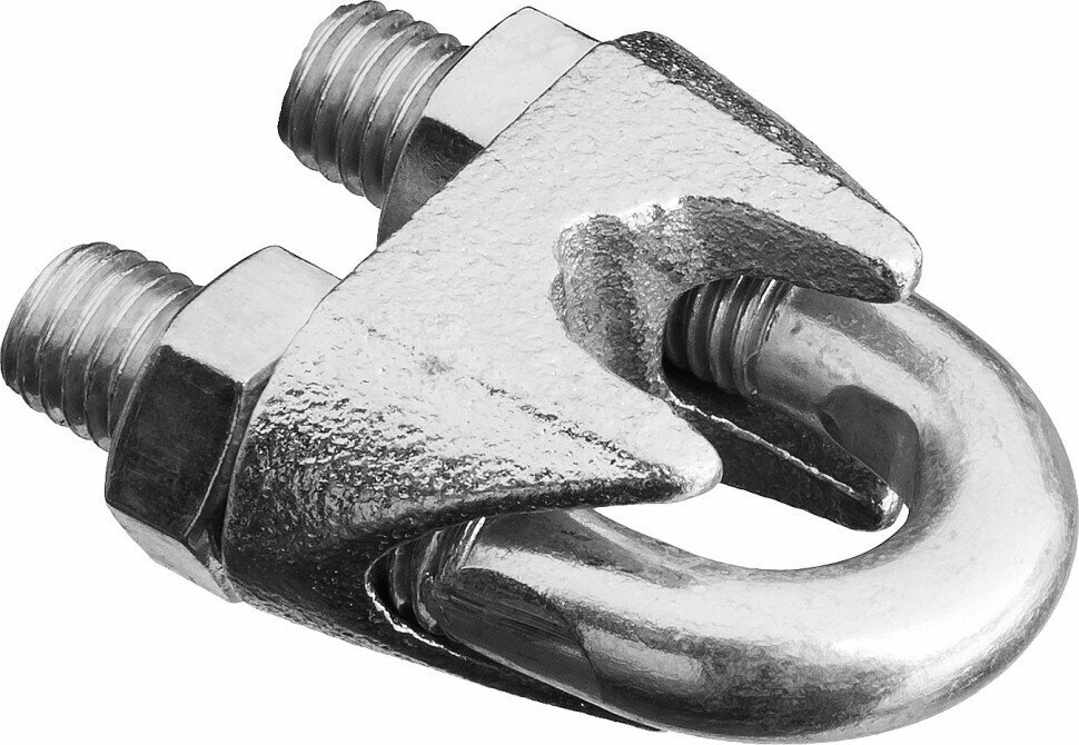 STAYER Зажим троса DIN 741 13мм 15 шт оцинкованный STAYER ( 30535-13 )