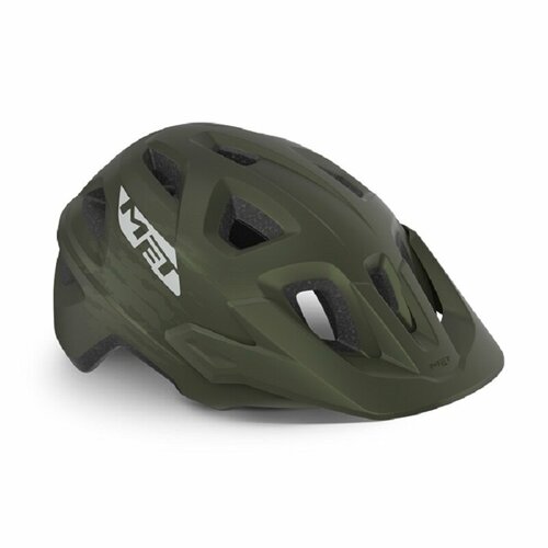 фото Велошлем met echo mips helmet 2024 (3hm118ce00), цвет оливковый, размер шлема s/m (52-57 см)