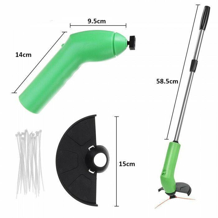 Ручная газонокосилка для сада ZIPTRIM - фотография № 7