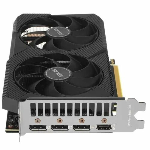 Asus DUAL-RTX3050-O8G-V2 NVIDIA GeForce RTX 3050 8192Mb 128 GDDR6 1822-14000 Ret real hex v2 dual k