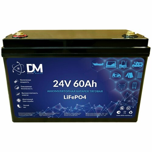 Аккумулятор DM 24В 60Ач (LiFePO4)