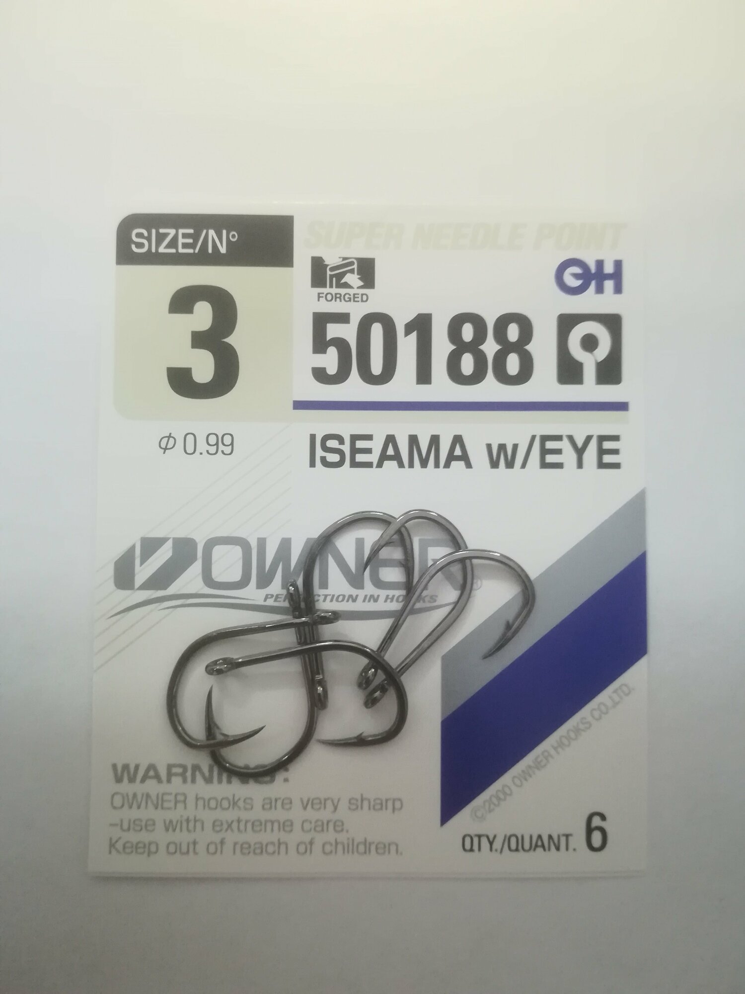 крючок OWNER iseama w/eve 50188 №3