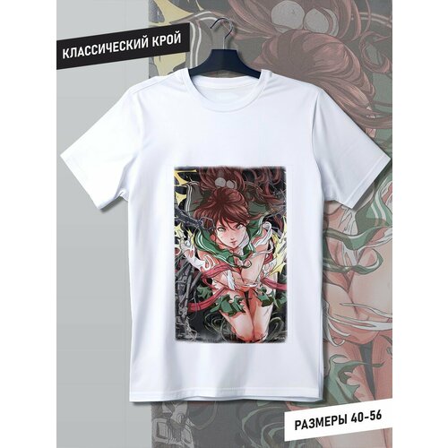 фото Футболка, размер m, белый будь на стиле