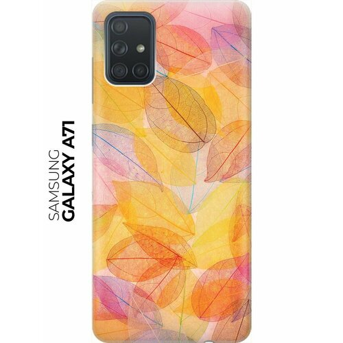 RE: PA Накладка Transparent для Samsung Galaxy A71 с принтом Разноцветные листья re pa накладка transparent для samsung galaxy j2 core с принтом разноцветные листья