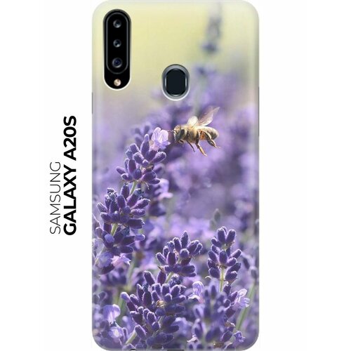 RE: PA Накладка Transparent для Samsung Galaxy A20s с принтом Пчела и цветок re pa накладка transparent для realme c21 с принтом пчела и цветок