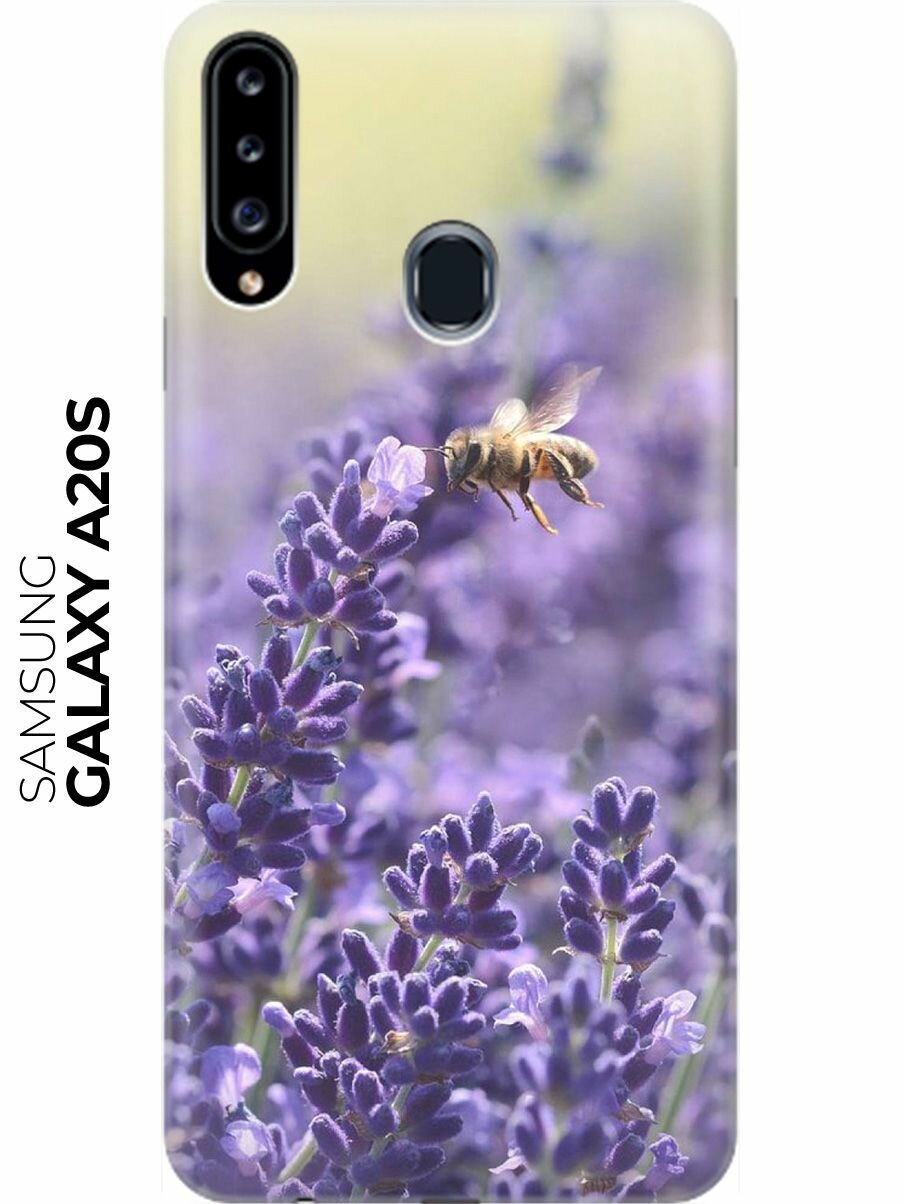 RE: PA Накладка Transparent для Samsung Galaxy A20s с принтом "Пчела и цветок"
