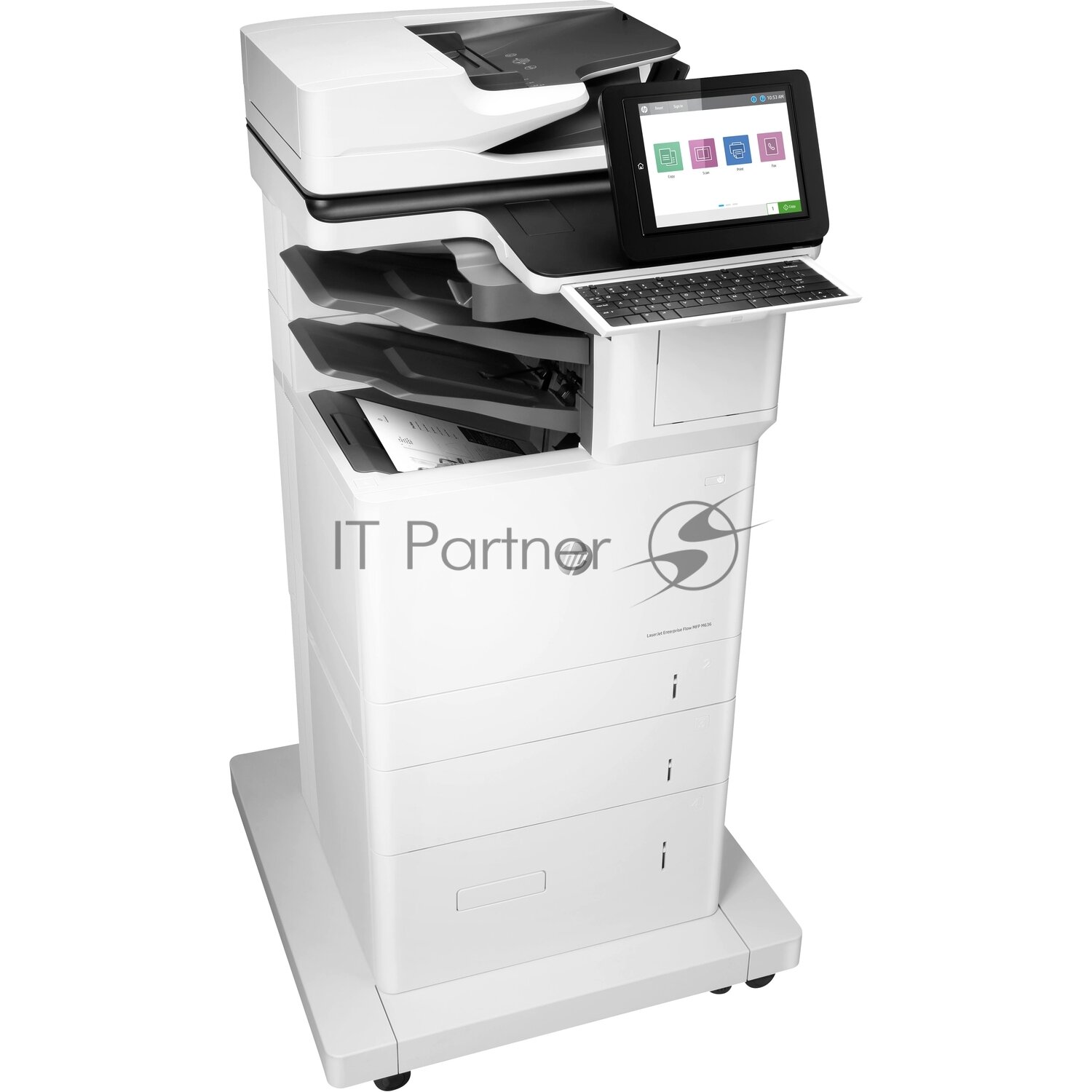 МФУ лазерное HP LaserJet Enterprise Flow MFP M636z (7PT01A) - фото №5