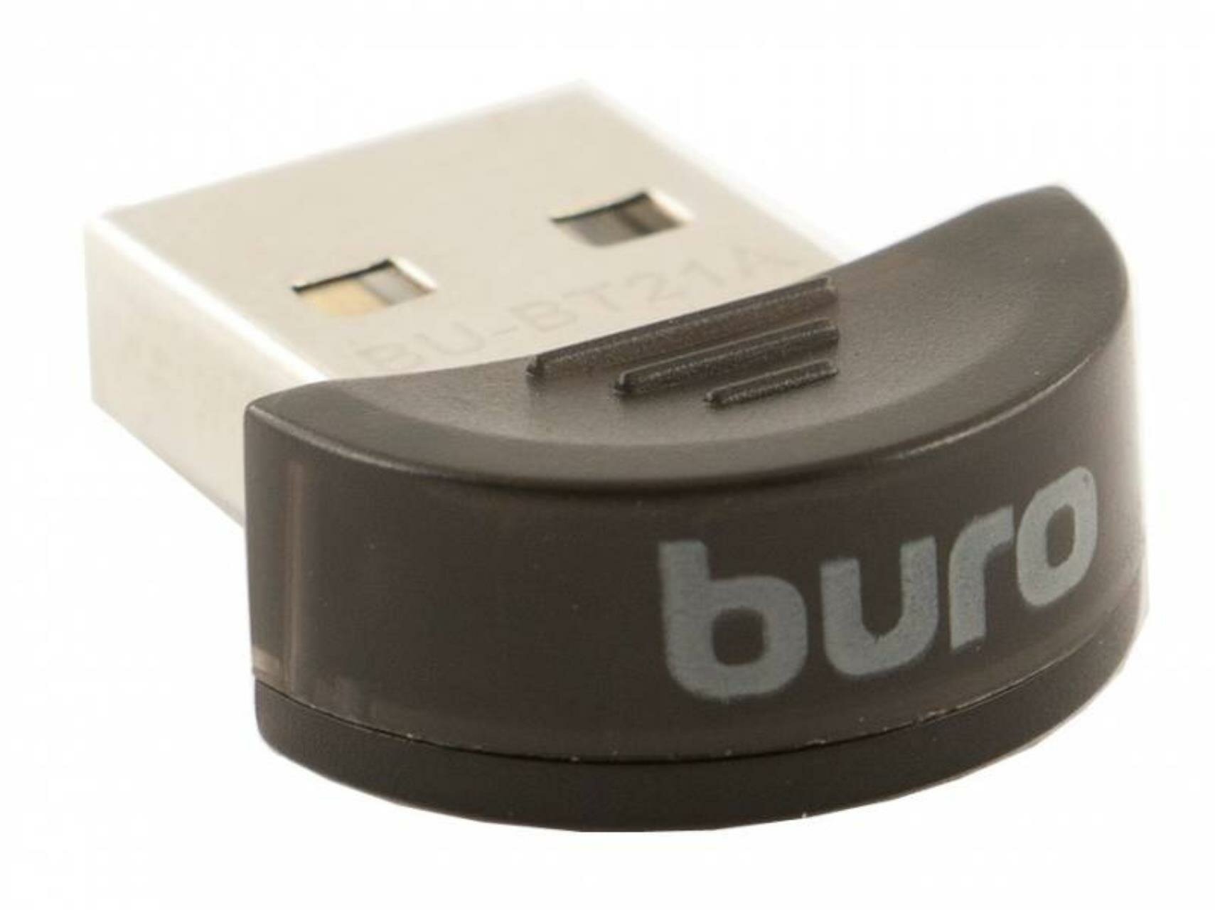 Адаптер USB Buro Bluetooth 2.1+EDR class 2 10м черный - фото №11