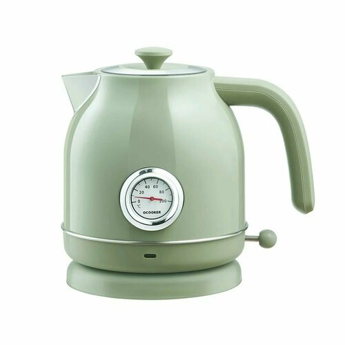 Чайник Xiaomi Qcooker Kettle QS-1701 с датчиком температуры Винтажный зеленый RU 336500₽