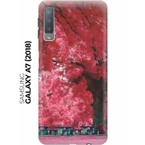 RE: PAЧехол - накладка ArtColor для Samsung Galaxy A7 (2018) с принтом Чудесное дерево пластиковый чехол цветочная прическа на samsung galaxy a7 2018 самсунг галакси а7 2018