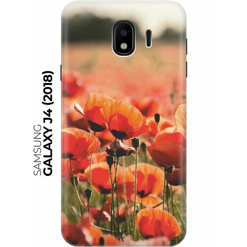 RE: PAЧехол - накладка ArtColor для Samsung Galaxy J4 (2018) с принтом Маки re paчехол накладка artcolor для samsung galaxy j4 2018 с принтом сиреневый вечер