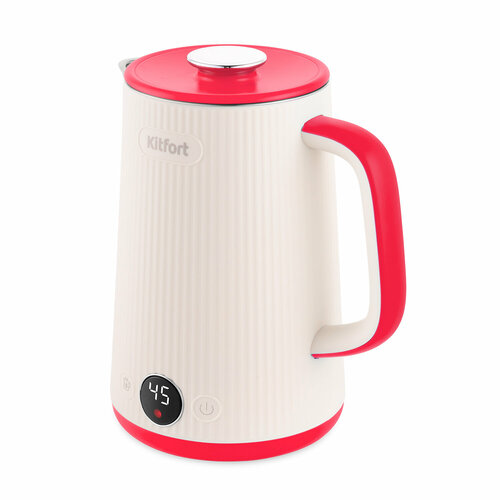 Чайник Kitfort КТ-6197-1 бело-малиновый 271200₽