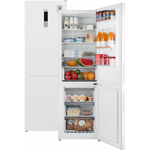 Отдельностоящий холодильник с инвертором Weissgauff WRK 1850 D Full NoFrost Inverter White 6299000₽