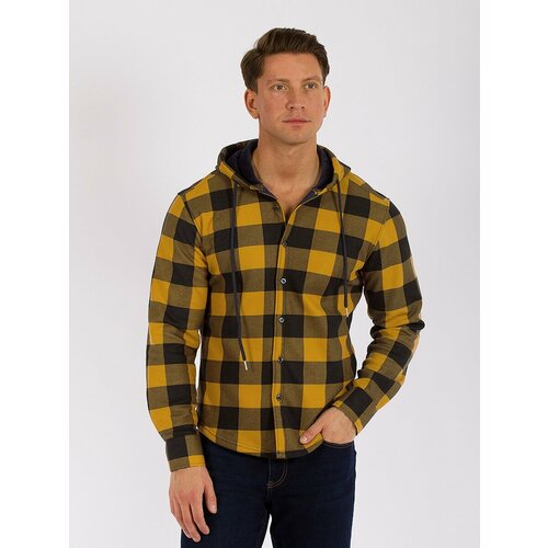 фото Рубашка palmary leading, размер 3xl, черный, желтый