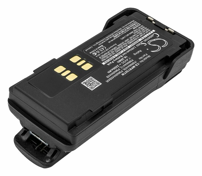 Аккумулятор Cameron Sino для радиостанций Motorola DP4801E, DP4800E, DP4800, DP4400E, DP4400, DP4801, DP4401, p/n: PMNN4491, PMNN4409, PMNN4412, 2200мАч — фото 2