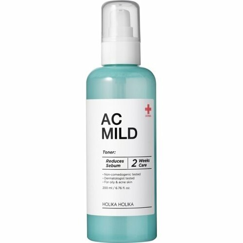 Тонер для лица Holika Holika AC Mild, 200 мл тонер для лица holika holika ac mild 200 мл