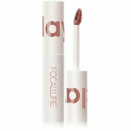 Помада для губ жидкая суперстойкая, Focallure, Clay Pillowy Soft Liquid Lipstick, тон 101, 2 г