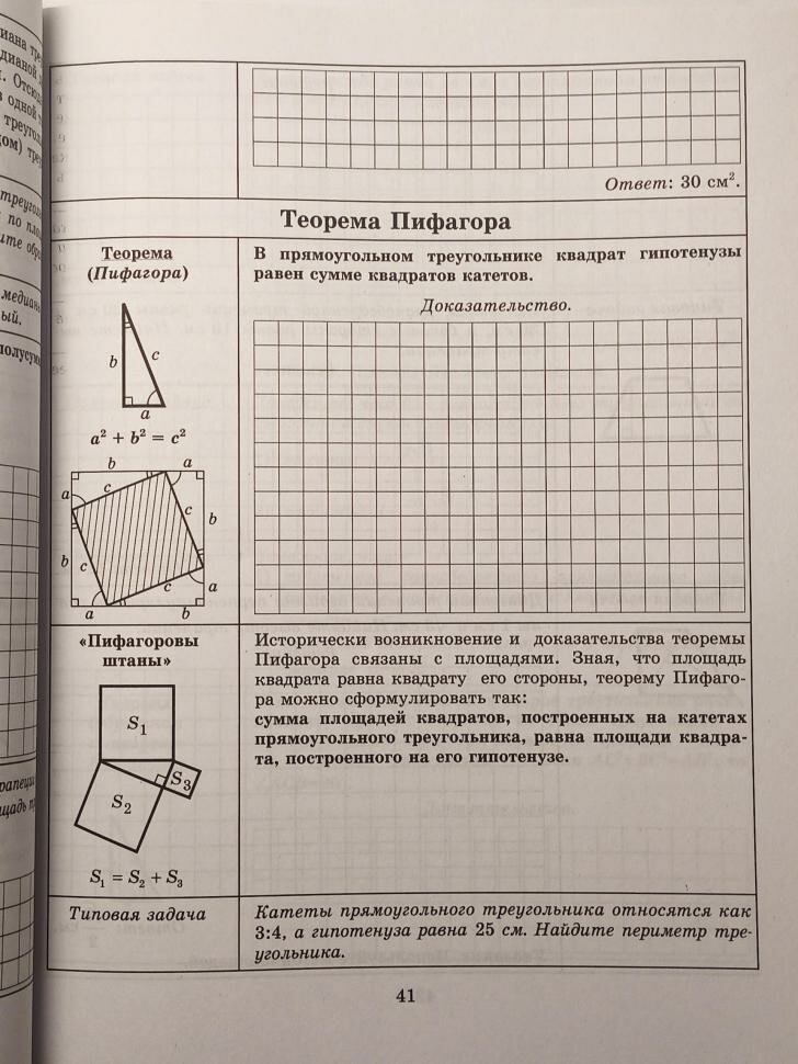 Геометрия. 8 класс. Тетрадь-конспект. По учебнику Л. С. Атанасяна и др. - фото №10