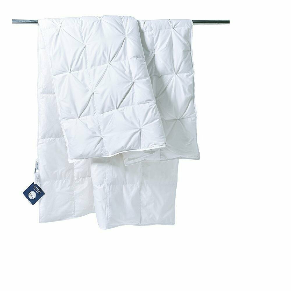 Одеяло кассетное из белого гусиного пуха с дизайнерскими буфами BEL-POL ORION 172х205 теплое